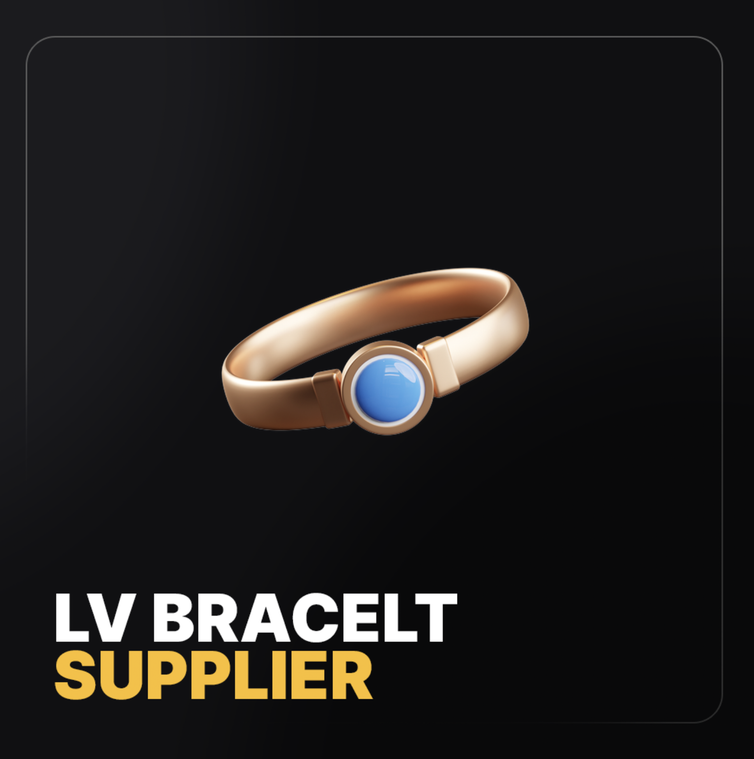 LV Bracelet Supplier